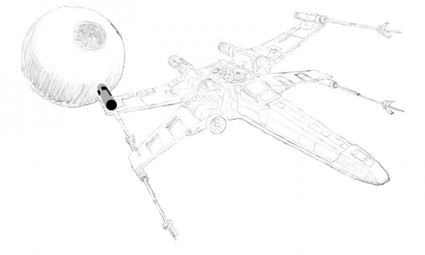 Creation of May the force be with you: Step 15